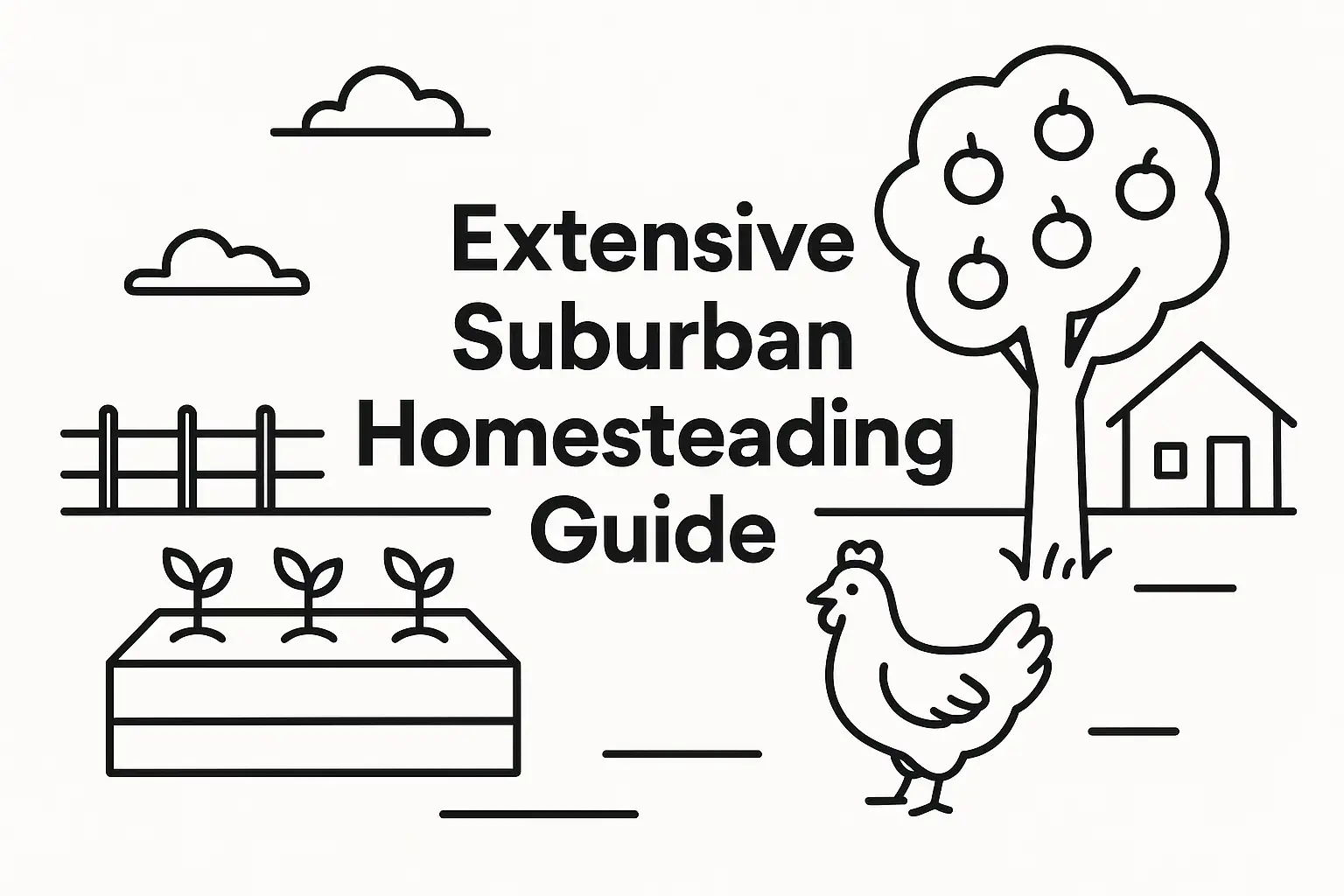 An Extensive Suburban Homesteading Guide